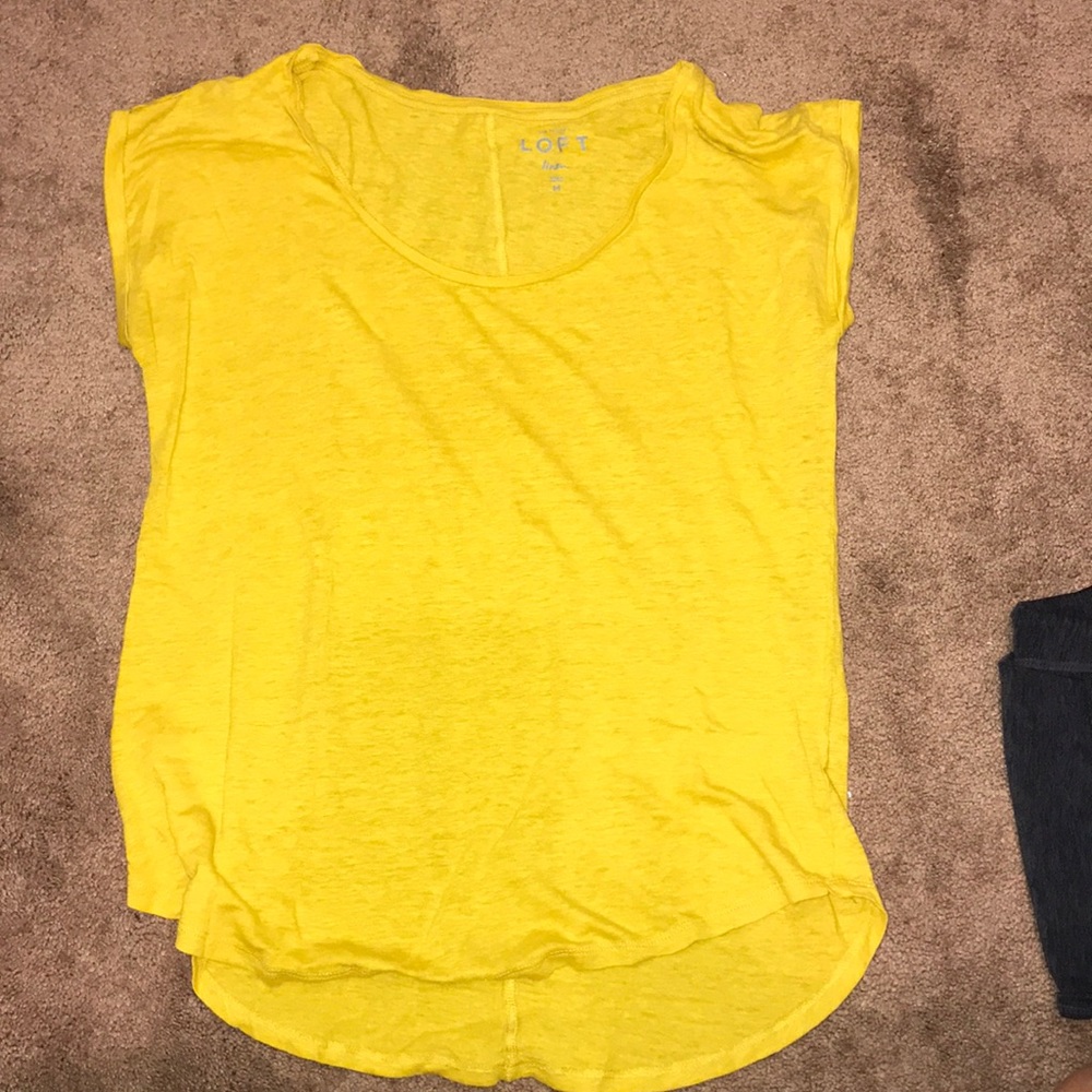 yellow shirt